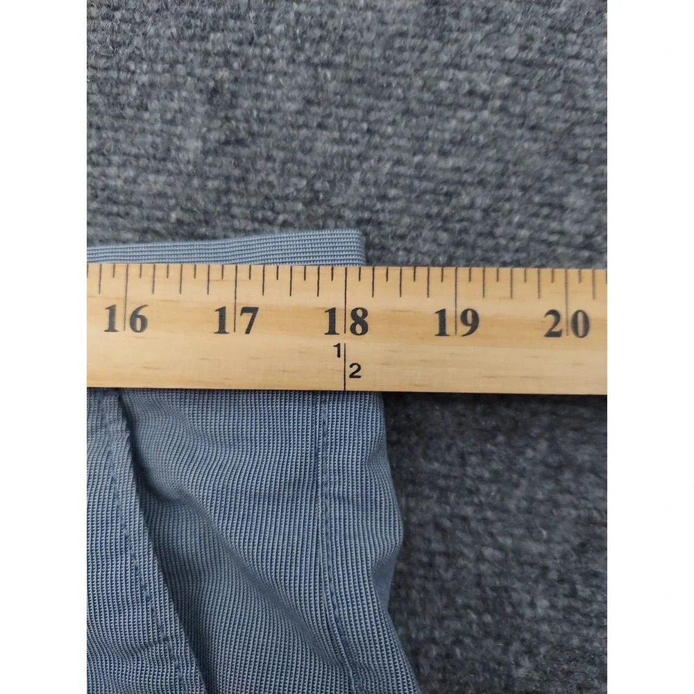 Banana Republic Kentfield Pants Mens 36x30 Blue Cotton‎ Chino Flat Front Preppy
